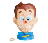 Pimple Board Game - Funny Stress Relief Squeeze Toy & Family Party | Interactive Facial Pimple Extraction Gameplay, Spinner-Based Scoring System, Hilarious Water-Squirt Surprise Mechanism,