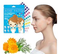 Pimple Patch, 320 Pièces Patch Bouton Etoile Pansement Hydrocolloïdes Invisibles Patch Anti bouton avec Acide Salicylique 2-en-1 Jour & Nuit, Imperméables & Respirants Patch Acne Visage 3 Tailles