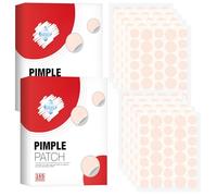 Pimple Patch pour le traitement localisé Patches anti-acné Hydrocolloïdes, Dots pour une routine de soins efficaces jour & nuit forme ronde points invisibles pour les boutons 330 patches