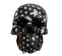 Pimple Popping Toy, Skull Stress Reliever Toy, 2.95x1.77in Calming Stimming Gadget, Portable Realistic Design, Funny Satisfying Fidget Tool for Halloween, Study, Travel, Bedtime, Adults, Kids
