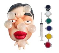 Pimple 's Toy, Jouet À Pression pour La Tête, Boutons pour Le Visage, Cueillette De La Peau, Design Ultra Doux, en Silicone, Amusant Interactif pour Garçons Filles Adolescents Adul 16cmx9cm