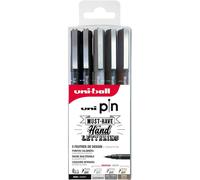 [PIN/5 ASP012] uni-ball Feutre technique PIN ASP012, set de 5