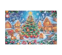 Pin Chalet Forêt Nature Sauvage Rural Campagne Puzzle 1000 Pièces pour Adultes Amusant Stimulant Et Engageant Parfait pour Famille Et Amis Ou Hobby （75x50cm）