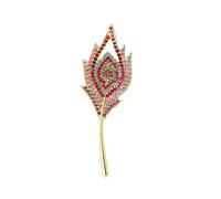 Pin De Paon En Métal Unique Avec Conception À La Mode Accessoire De Soirée Formelle Adaptée Fêtes Et Bureau Utiliser La Broche En Alliage