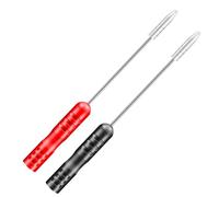 Pin de sonde de test, de multimètre,2X broches pour sonde arrière | Extension des de sonde non destructifs en acier inoxydable de 3 mm pour multimètre numérique