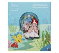 Pin Disney - Little Mermaid Princess Petite Sirene Lenticular Pop Pin 8cm