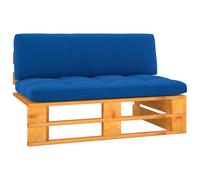 Pin Imprégné de Marron Miel Canapé Central Palette de Jardin Salon vidaXL