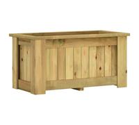 Pin Imprégné Jardinière Surélevée 196x50x50 cm Bac à Plantes Jardin vidaXL