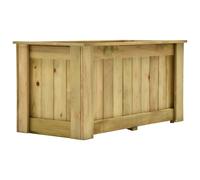 Pin Imprégné Jardinière Surélevée 196x50x50 cm Bac à Plantes Jardin vidaXL