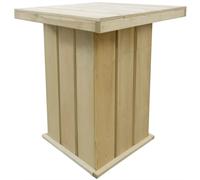 Pin Imprégné Table de Bar Extérieur Table Haute Bistro Jardin Terrasse vidaXL