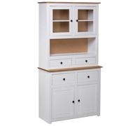 Pin Massif Buffet Armoire de Rangement Commode Meuble Salon Maison vidaXL