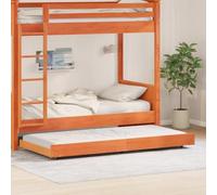 Pin Massif Robuste Style Moderne gigogne Marron 75 x 190 cm