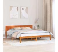 Pin Massif tête de lit Moderne 180x200 cm Marron