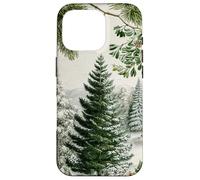 Pin, Paysage d'hiver et Neige, forêt Coque pour iPhone 16 Pro