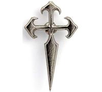 Pin’s/Broche Croix de Saint-Jacques en argent