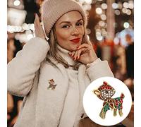 Pin S Noël Noël Broche Corsage Roman Cadeau Et Uniques Décoration Broche PersonnaliséE (E, One Size)