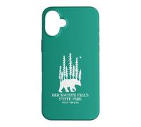 Pin Trees on A Bear Vintage Blackwater Falls West Virginia Coque pour iPhone 16 Plus