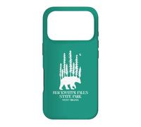 Pin Trees on A Bear Vintage Blackwater Falls West Virginia Coque pour iPhone 17 Pro
