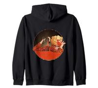 Pin-up Art rétro Burlesque Fifties Rockabilly Diva Xarah 50s Sweat à Capuche