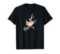 Pin-up Girl Bombs Away WW2 Vintage Poster T-Shirt Graphique avec Valeur