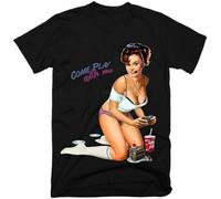 Pin Up Girl Mens Funny Tshirts Men Streetwear 2019 T Shirt 3D Print T-Shirt Custom T-Shirts for Men Unisex Tees T-Shirt Black 3XL