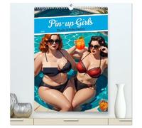 Pin-up Girls - Dralle Schönheiten (hochwertiger Premium Wandkalender 2026 DIN A2 hoch), Kunstdruck in Hochglanz: Ein Kalender voller verführerischer, ... Glamour und moderner Sinnlichkeit.