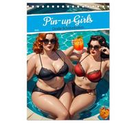 Pin-up Girls - Dralle Schönheiten (Tischkalender 2026 DIN A5 hoch), CALVENDO Monatskalender: Ein Kalender voller verführerischer, freizügiger ... Glamour und moderner Sinnlichkeit.