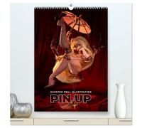 Pin Up Kalender Carsten Mell (hochwertiger Premium Wandkalender 2026 DIN A2 hoch), Kunstdruck in Hochglanz: Kalender mit 12 Pin Up Motiven