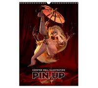 Pin Up Kalender Carsten Mell (Wandkalender 2026 DIN A3 hoch), CALVENDO Monatskalender: Kalender mit 12 Pin Up Motiven