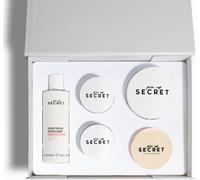 Pin Up Secret - Coffret Découverte Visage - Savon, Crème, Peeling, Soin Exfoliant Et Masque - 5 Produits - Visage Revitalisé Et Purifié - Peaux Irritées, Acnéiques Et À Problèmes