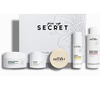 Pin Up Secret - Coffret Routine Complète Visage - Savon, Crème, Peeling, Soin Exfoliant Et Masque Purifiant - 5 Produits - Peaux Mixtes À Grasses