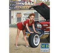 Pin-up Series.a Short Stop.kit No.3 - 1:24e - Master Box Ltd.