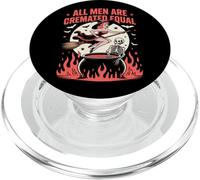 Pin up sorcière Squelette Chaudron Flammes Vintage Halloween PopSockets PopGrip pour MagSafe