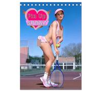 Pin Up Sport (Tischkalender 2026 DIN A5 hoch), CALVENDO Monatskalender: 12 sportliche sexy Ladys begleiten sie durchs Jahr.
