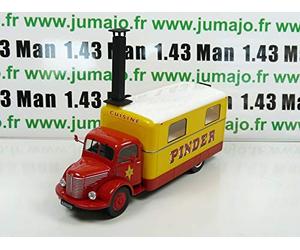 PIN2G 1/43 IXO Cirque PINDER : Camion UNIC ZU51 Cuisine Cantine