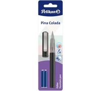 Pina Colada Stylo Plume Avec 3 Cartouches D'encre Standard,3 Couleurs Assorties,1 Pièce ¿ Couleur Aléatoire,Pas De Choix De Couleur Possible