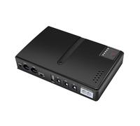 Pinafresa Alimentation de Secours de Batterie DC UPS 5V 9V 12V 855265V pour Caméra IP WiFi avec Prise EU, Batterie Interchangeable.