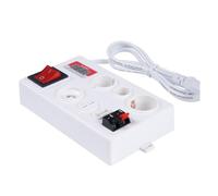 Pinafresa Testeur de Lampe Ampoule E27 B22 E14 LED Lumière Tension Puissance Boîte de Test avec Affichage de Puissance PRISE de L'UE