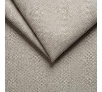 PINaPIN HUGO - Tessuto per mobili imbottiti, in poliestere, per il letto, per il tempo libero, per mobili, tappezzeria per mobili, 100 x 142 cm (ecru)