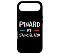 Pinard & Sauciflard Humour Homme Femme Apéro Vin & Saucisson Coque pour iPhone Air