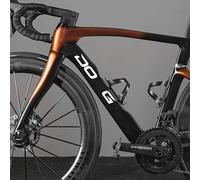 Pinarello Dogma F 2025 Autocollant avec logo de cadre à changement de couleur, résistant aux UV, découpe précise (blanc)