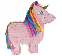Pinata - 20 - Licorne - Rose - 38 x 43 cm - Pour enfants