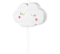 Piñata 32x50x9cm nuage à remplir blanc
