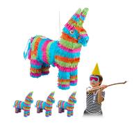 Piñata 54 cm 230 g piñata âne piñata colorée jeu de piñata piñata pour enfants