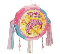piñata à tirer anniversaire magie princesse - dart 194082 Rose G