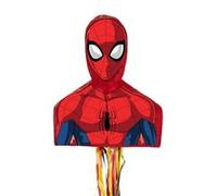 PIÑATA À TIRER BUSTE SPIDERMAN 35.5X46X13.5CM