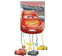 piñata à tirer cars 3 flash mcqueen 28cm rouge - générique lcar87933 Multicolor G