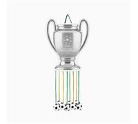 PIÑATA À TIRER COUPE CHAMPION 42X50CM ARGENT Gris, Argent