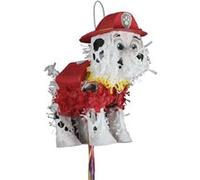 Amscan - Piñata à tirer Marcus Pat Patrouille 40x17x37 cm Multicolore