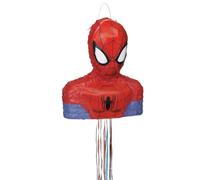 PIÑATA À TIRER MARVEL SPIDER-MAN 3D 45X35CM ROUGE